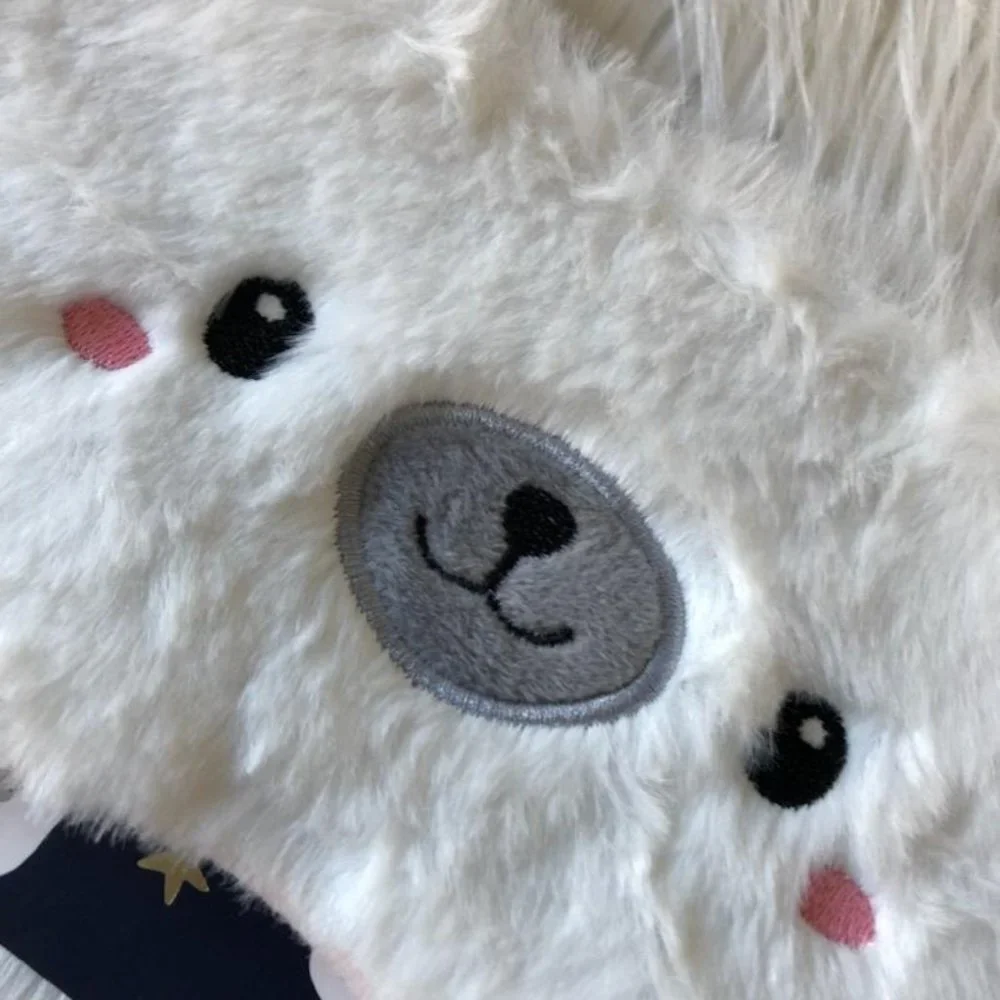 Polar Bear Plush Sleep Mask